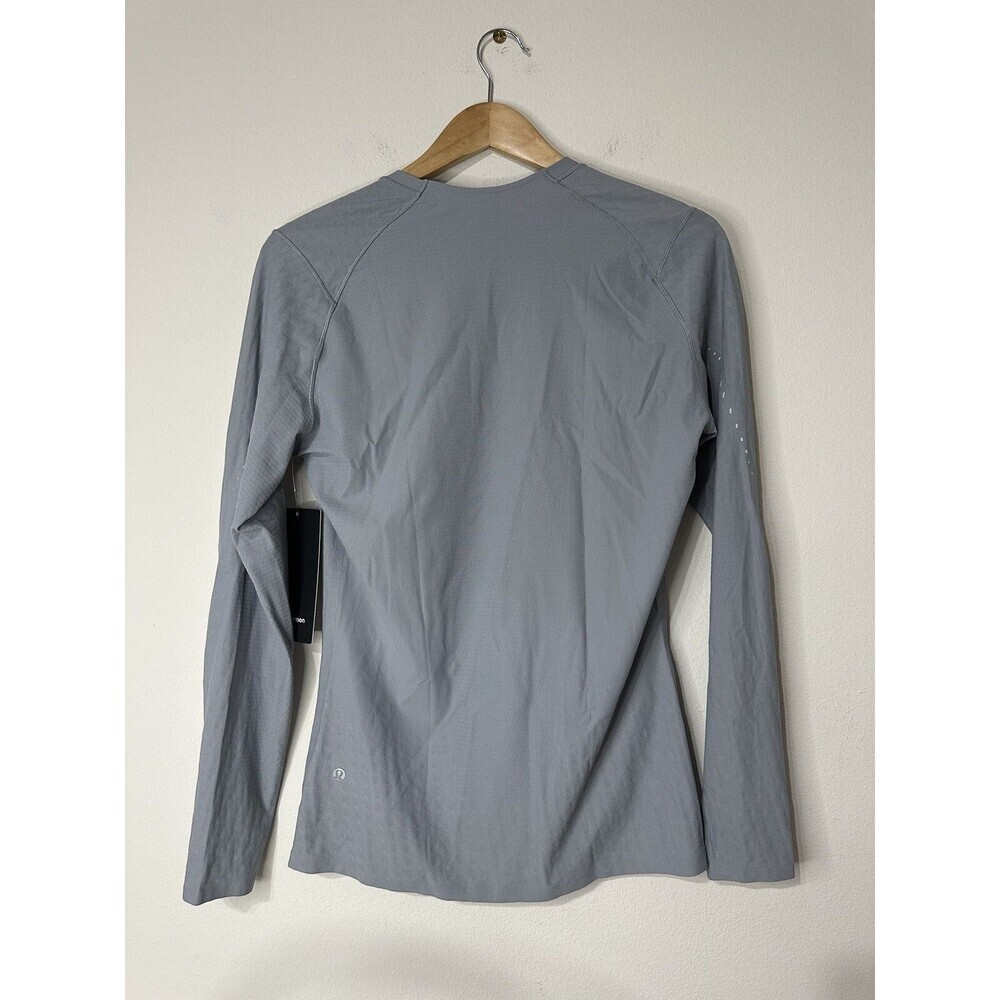 Lululemon SenseKnit Running Long Sleeve Men's XXL Rhino Gray $98 - Picture 2 of 4